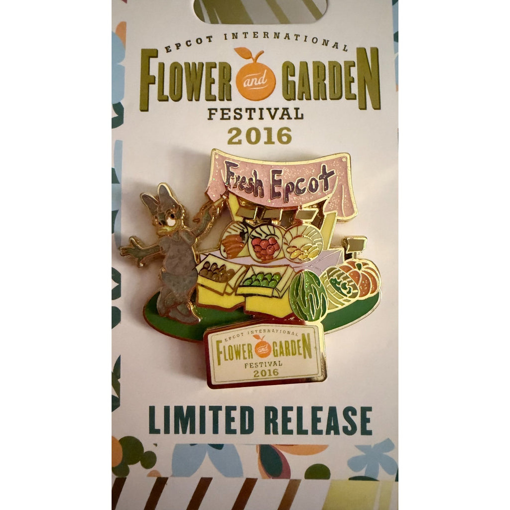 Disney Parks 2016 Epcot Flower & Garden Daisy Duck "Fresh EPCOT" Pin