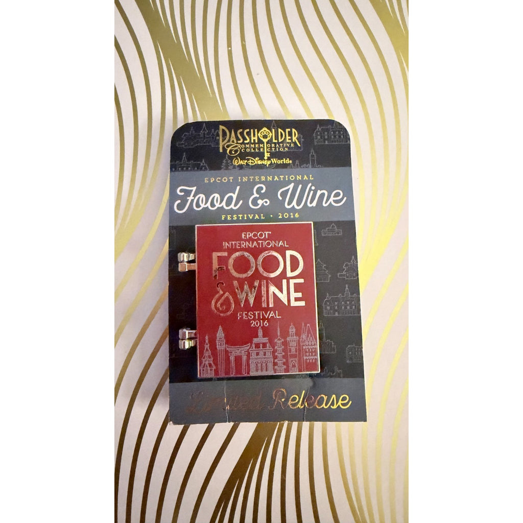 Disney Parks 2016 EPCOT Food & Wine Passholder Figment Hinge Pin