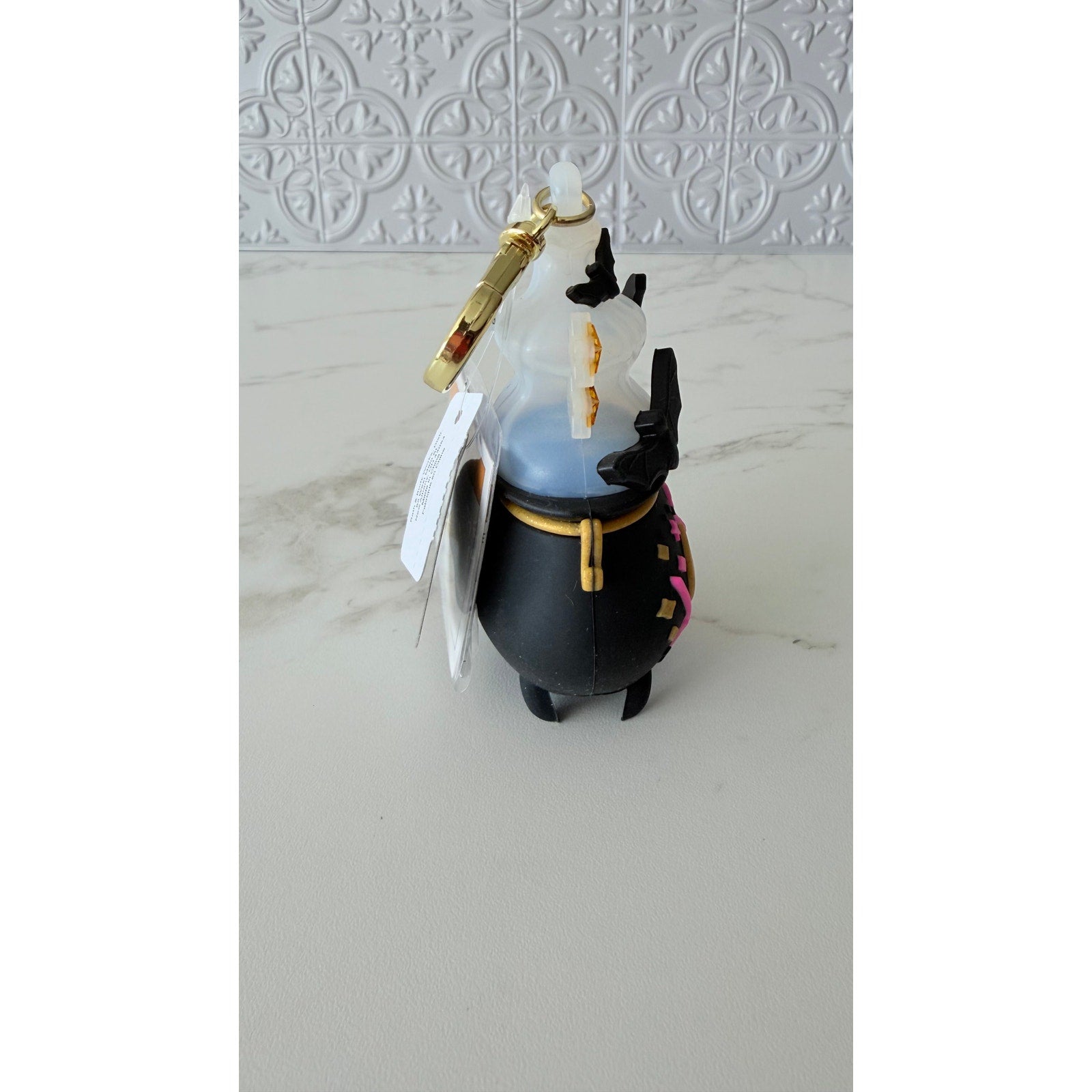Bath & Body Works Light-Up Halloween Cauldron PocketBac Sanitizer Holder NWT