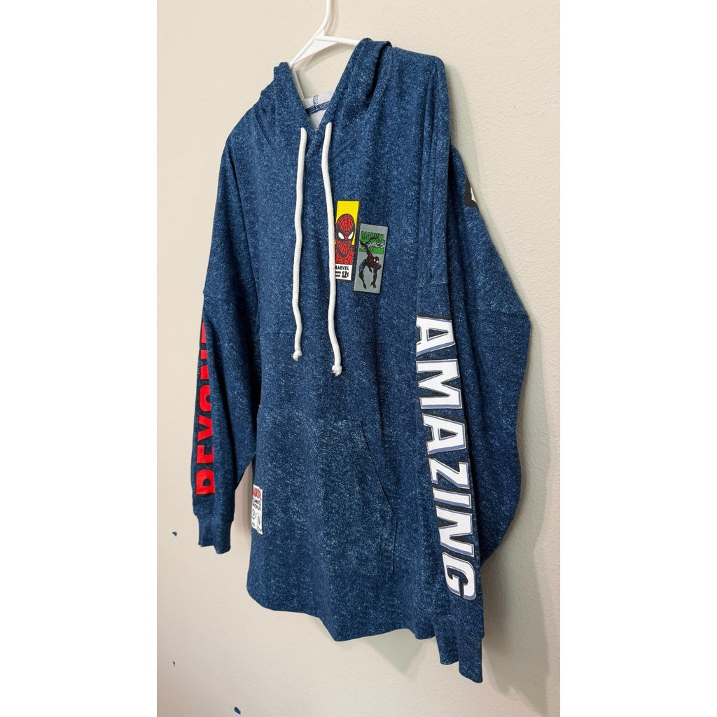 Marvel x Spirit Jersey Spider-Man "Beyond Amazing" Hoodie Large NWT
