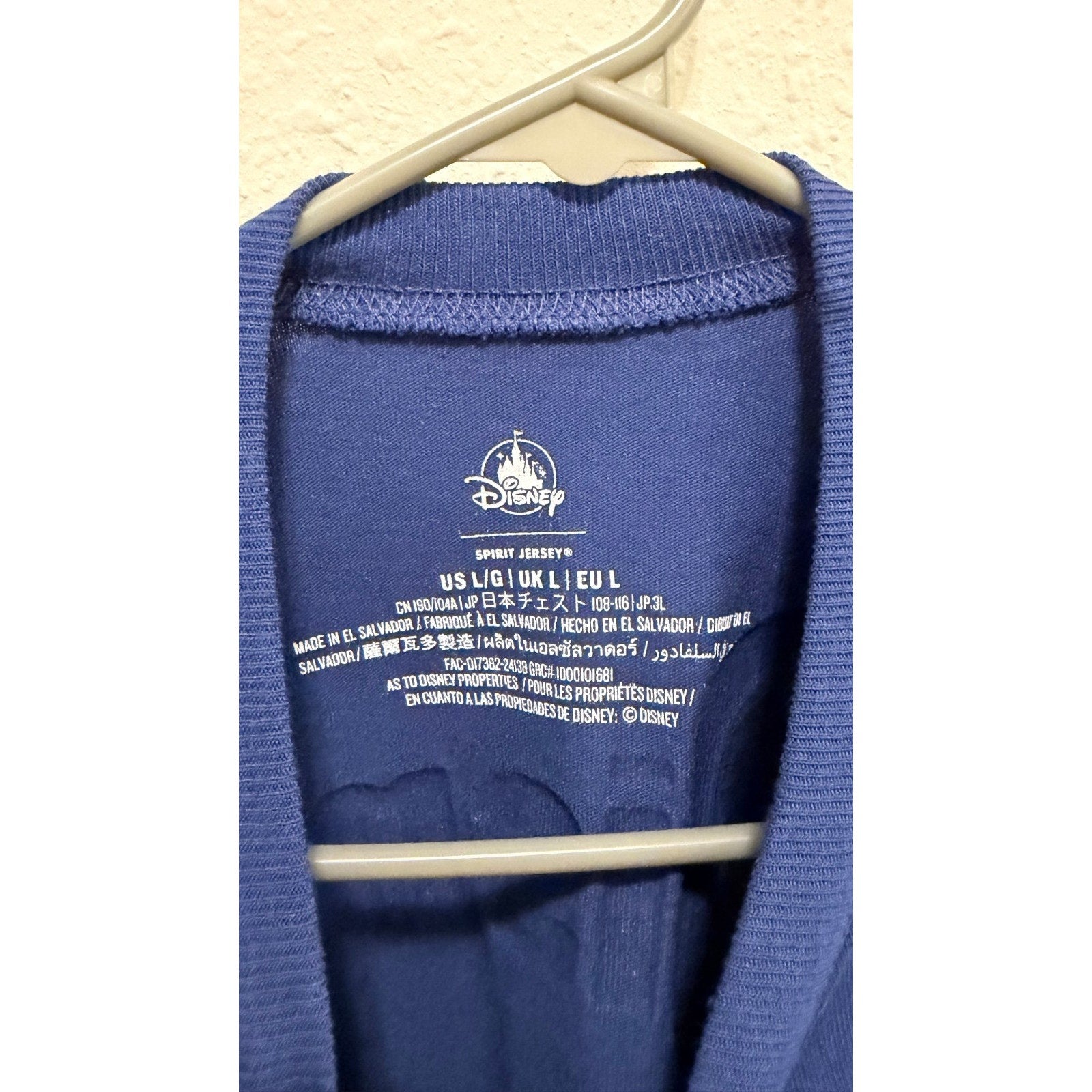 Disney Parks x Spirit Jersey Walt Disney World Stitch All Over Large