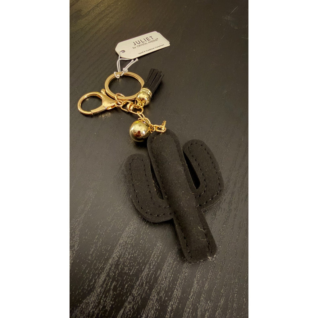 NEW Juliet Bling Rhinestone Keychain - Aztec Cactus