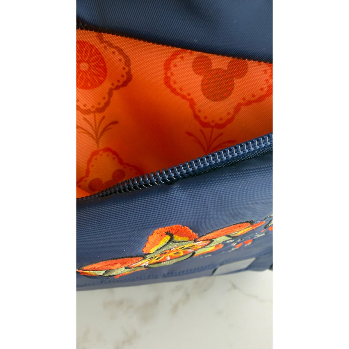 Disney Parks Lug Epcot World Showcase Norway Hopper Shorty Backpack Blue NWT