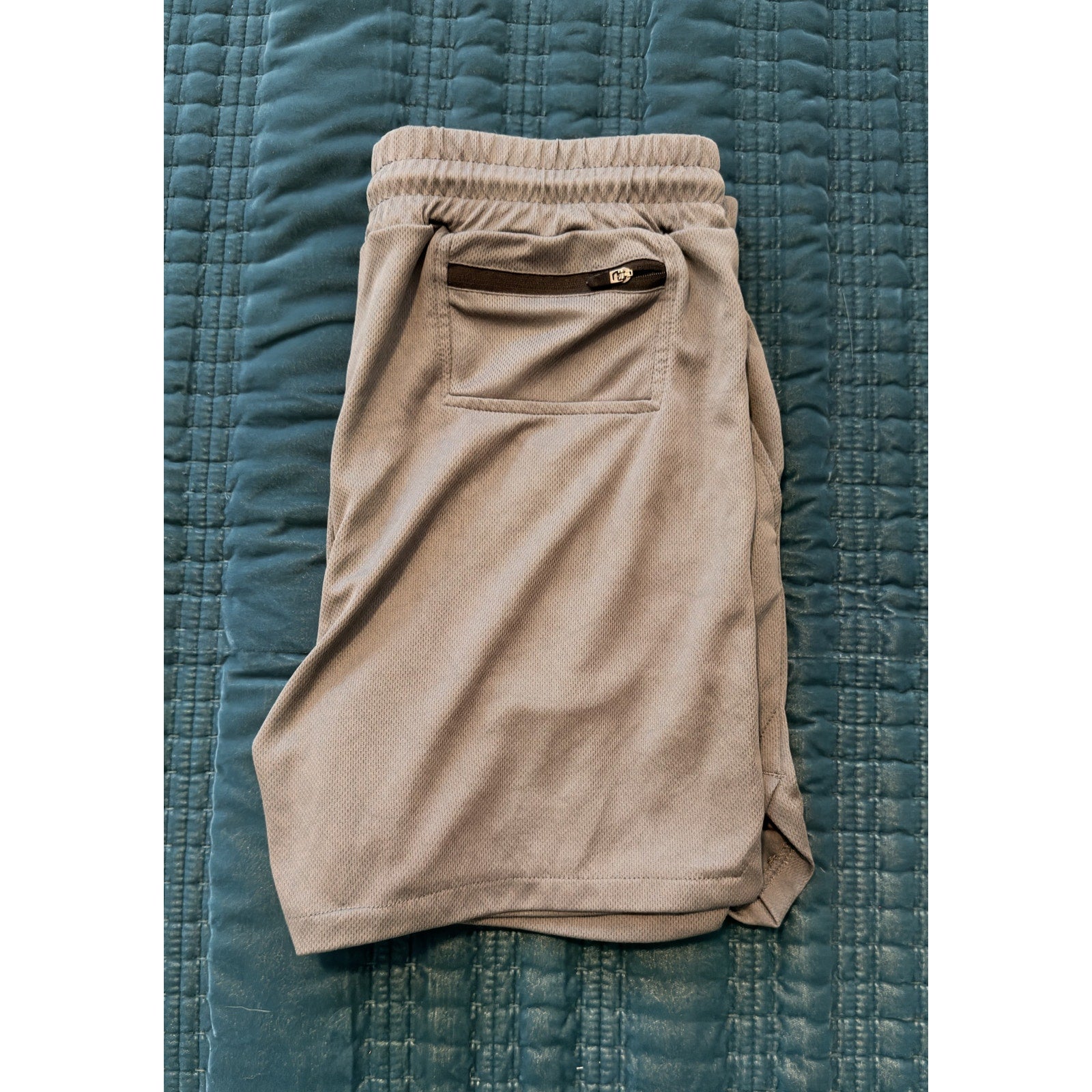 Men’s 5” Gym Workout Athletic Shorts 7 Pack Zipper Pocket & Towel Loop