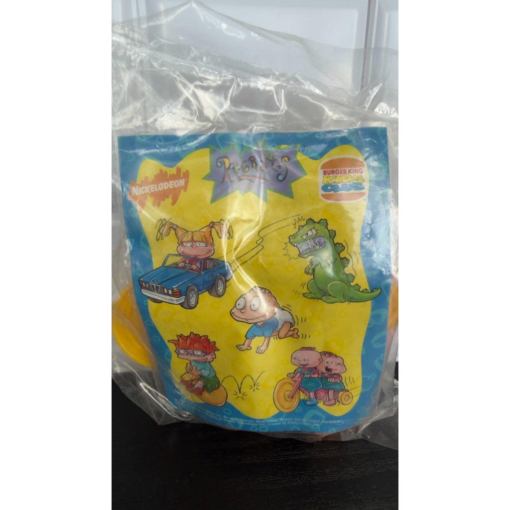 Vintage 1998 Burger King Rugrats Movie Toy - Phil and Lil on Trike