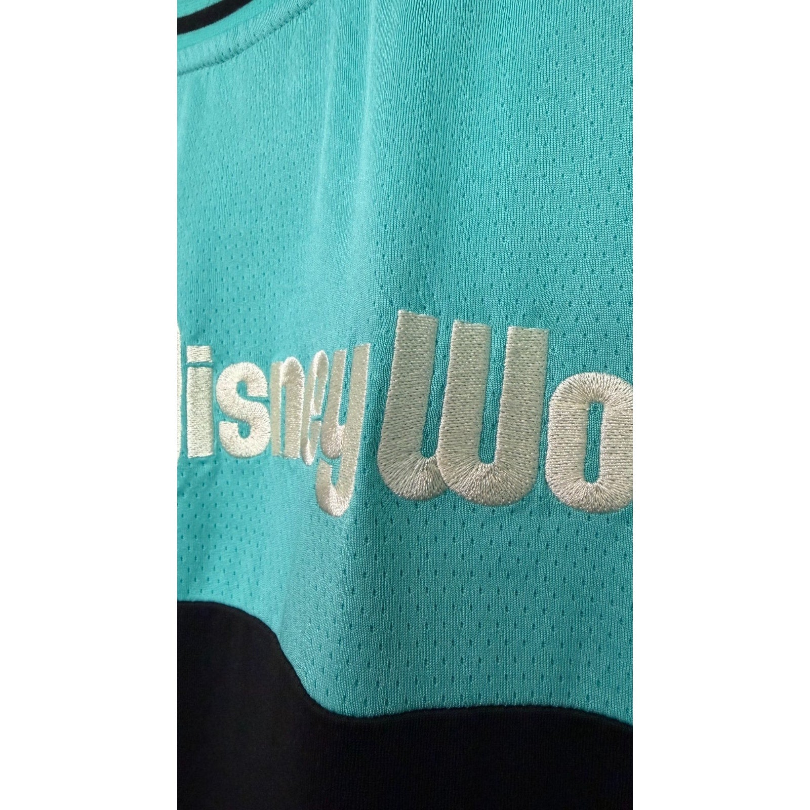 NEW Walt Disney World Embroidered Mickey Retro Athletic Jersey Adult Large NWT