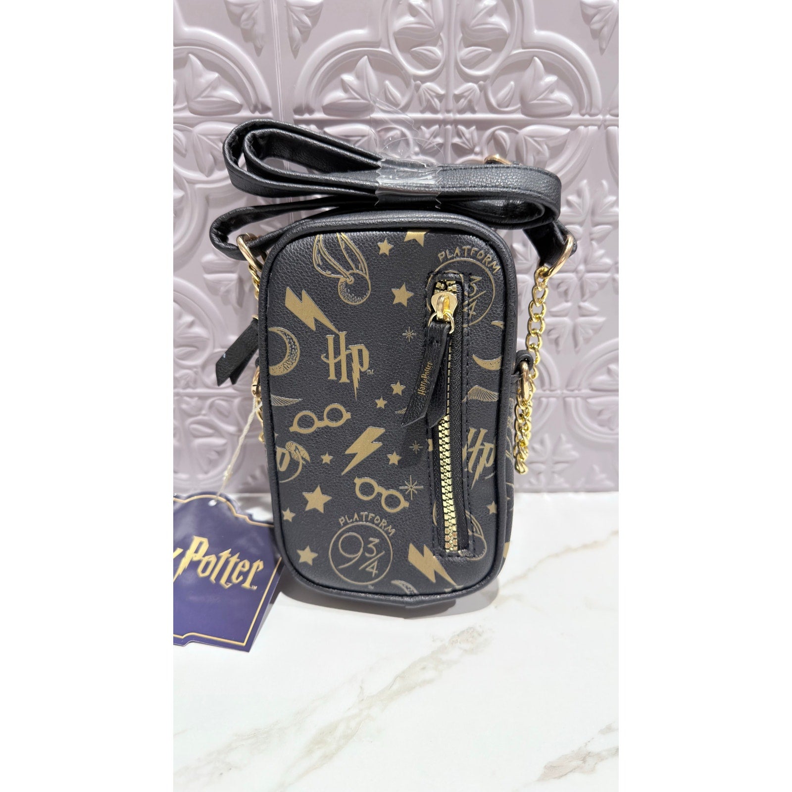 Primark x Harry Potter Celestial Wizarding Motifs Phone Bag NEW