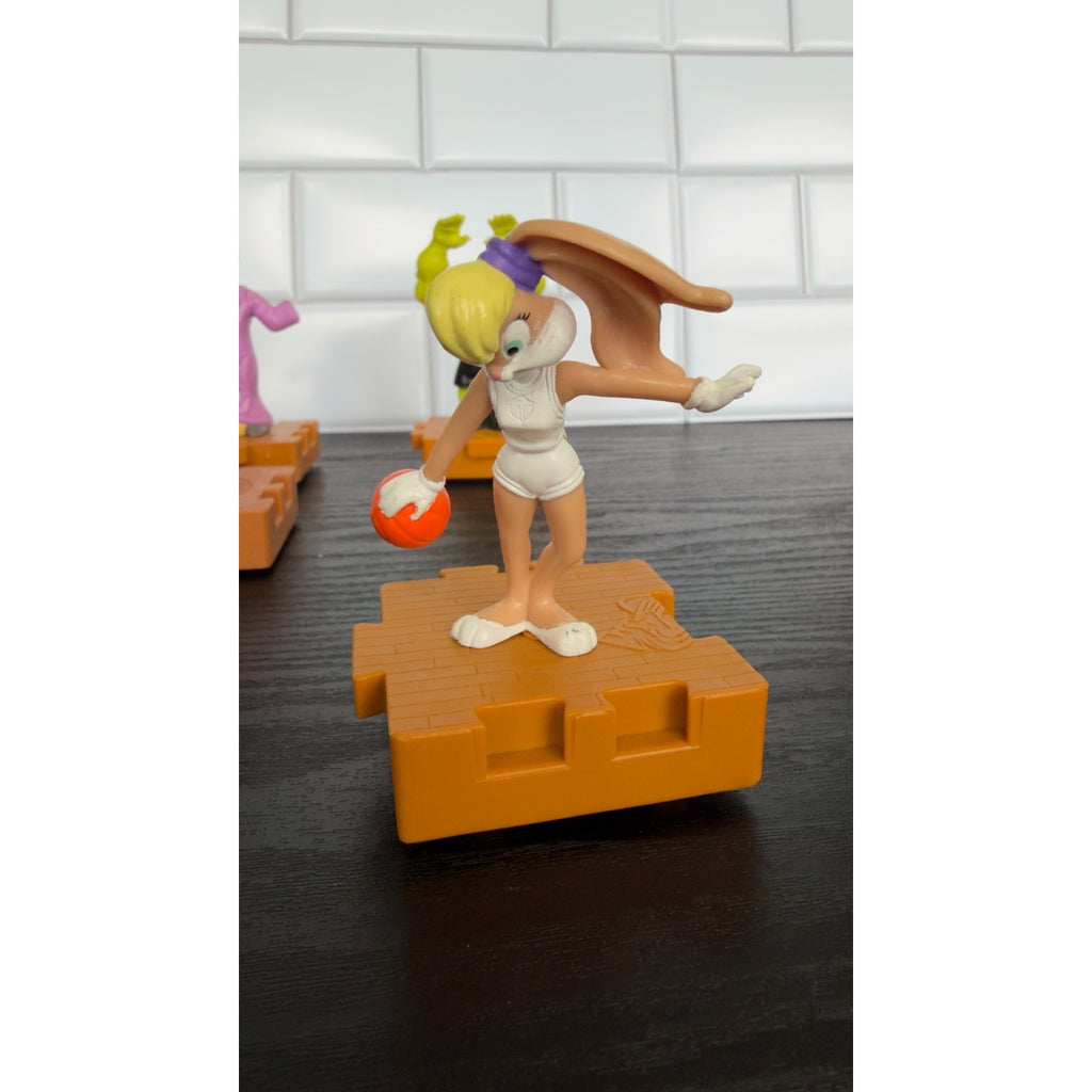 Vintage 1996 Space Jam McDonald's Happy Meal Toy Lot (8) + 1 Lola Sealed