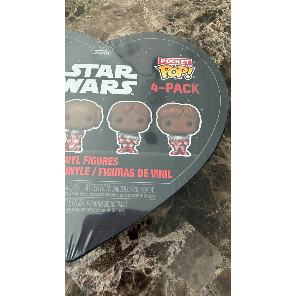 NEW Funko Pocket POP Star Wars Val Box 4-Pack Chocolate Figures NIB