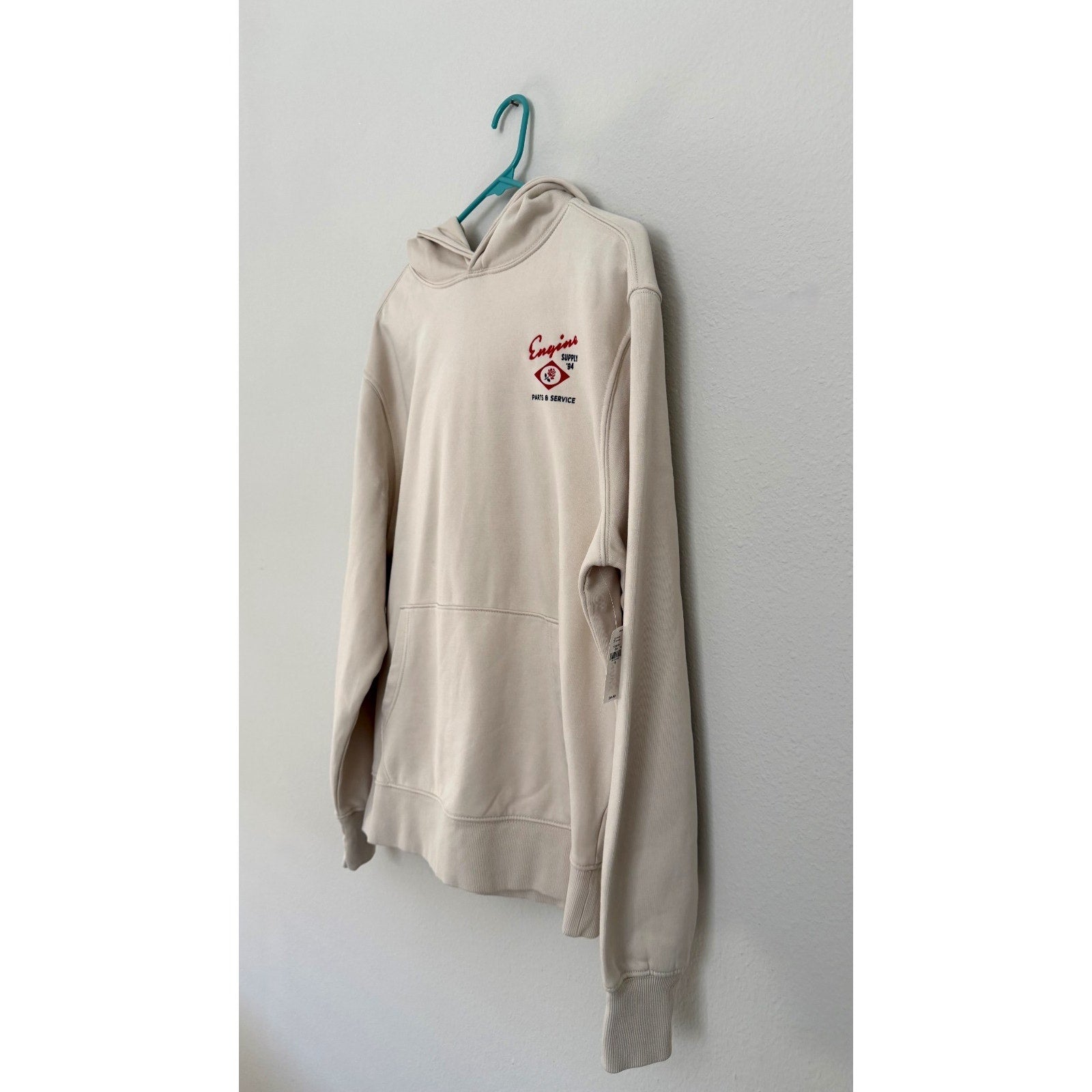 NEW Old Navy Graphic Rotation Hoodie Engine '94 Moto Parts & Service Adult Small