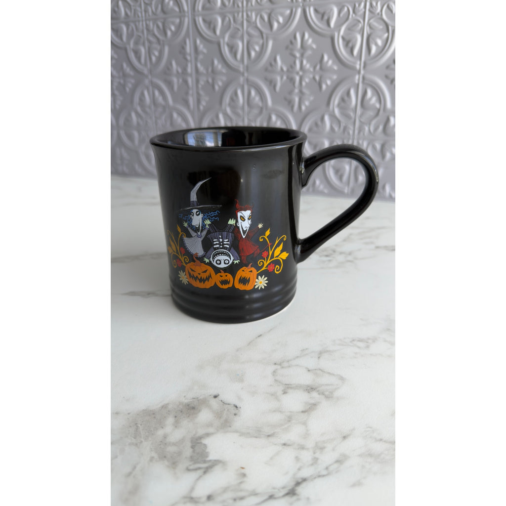 Disney Nightmare Before Christmas Lock Shock Barrel Mug Ceramic 16 oz NEW