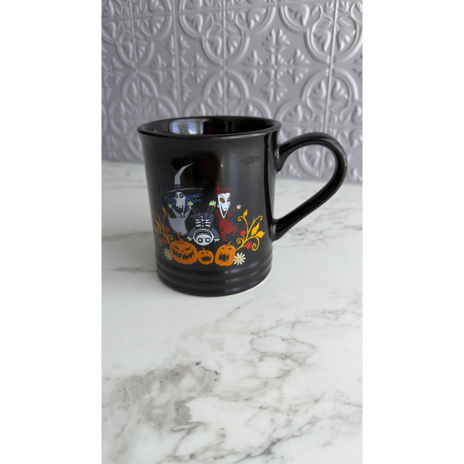Disney Nightmare Before Christmas Lock Shock Barrel Mug Ceramic 16 oz NEW