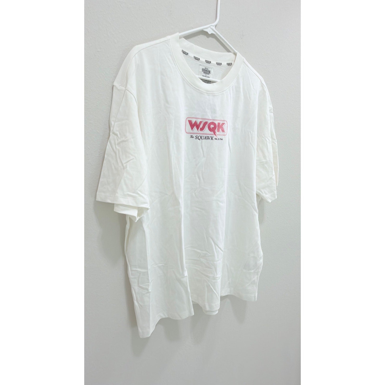 NWT Netflix Stranger Things x Primark WSQK Graphic Tee - Large