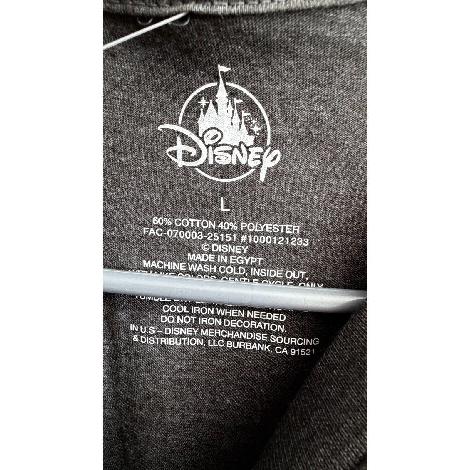 Disney Parks 2025 Halloween "Peace Love WDW" T-Shirt - Size Large - New