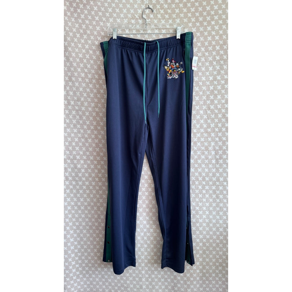 Disney Parks Blue And Green Mickey And Friends Golf Pants Size Large