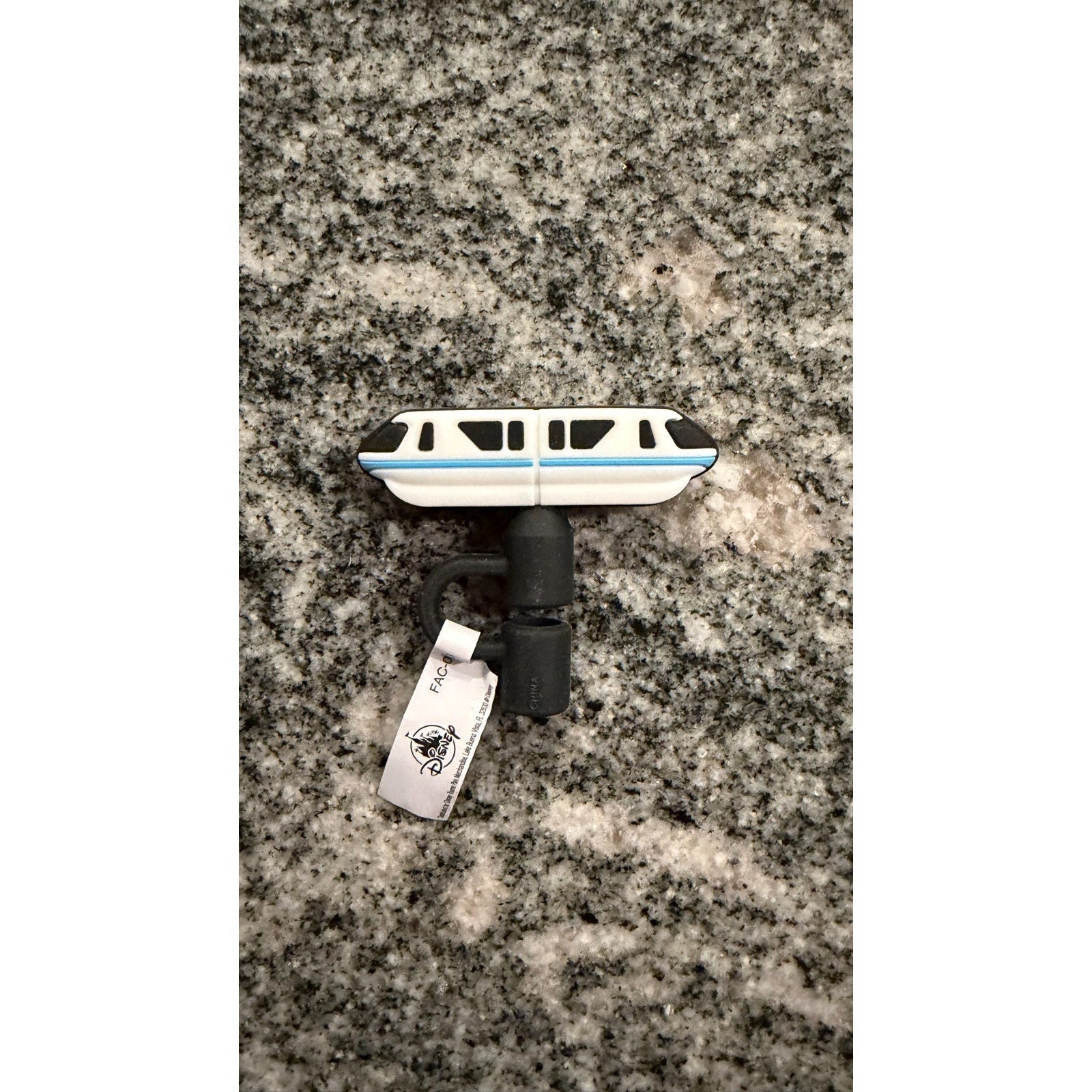 Disney Parks Walt Disney World Monorail Straw Topper - NEW