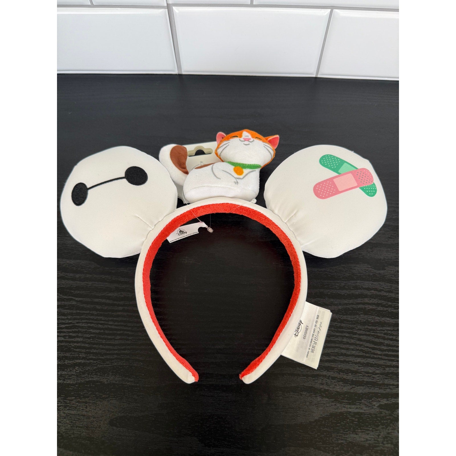 Disney Big Hero 6 Baymax & Mochi Ear Headband – NWT