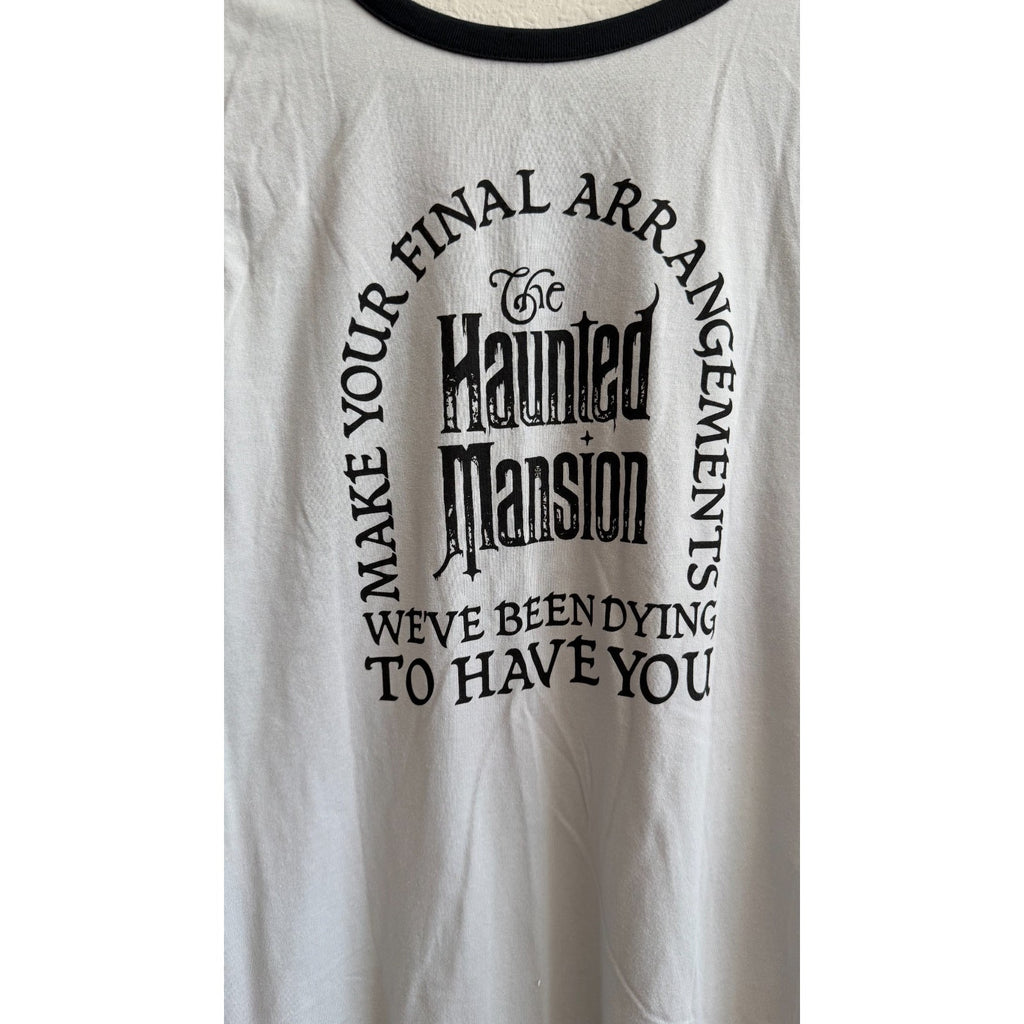 Disney Parks Haunted Mansion Hitchhiking Ghosts Tank Top Adult Large NWT