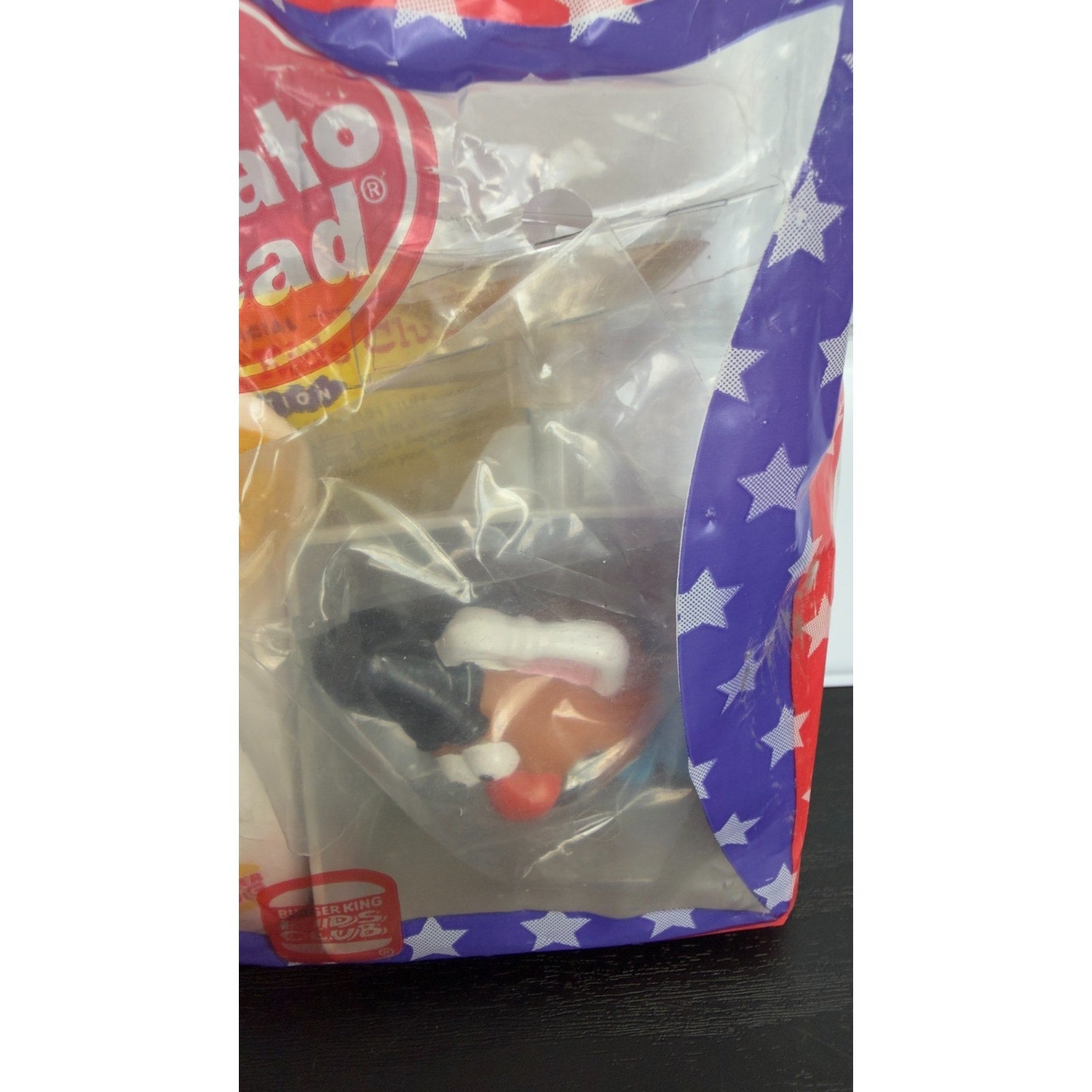 Vintage 1998 Burger King Kids Club Toy - Mr. Potato Head: Basket Shoot