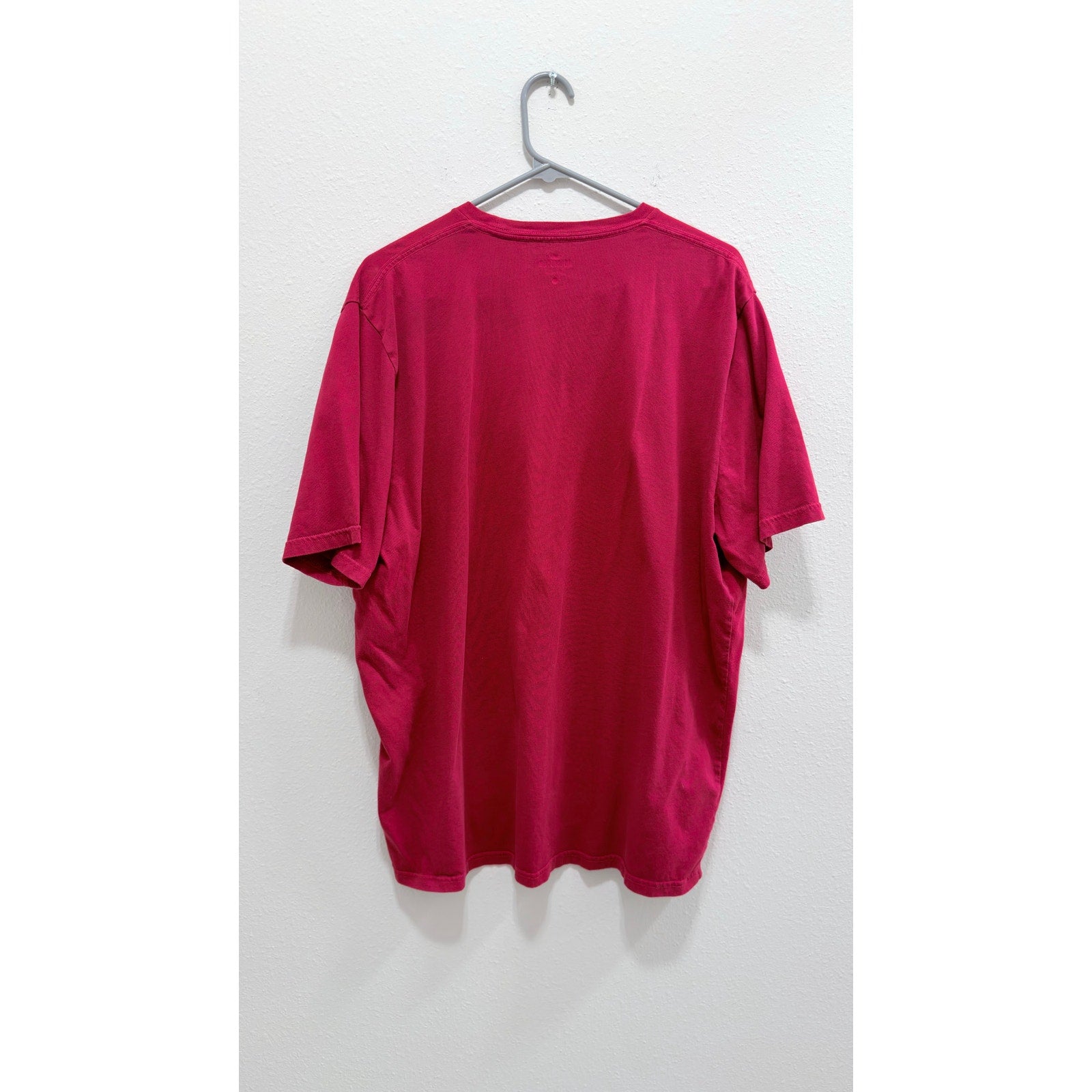Hollister Men's XXL Red Short Sleeve Logo Crewneck T-Shirt Preowned