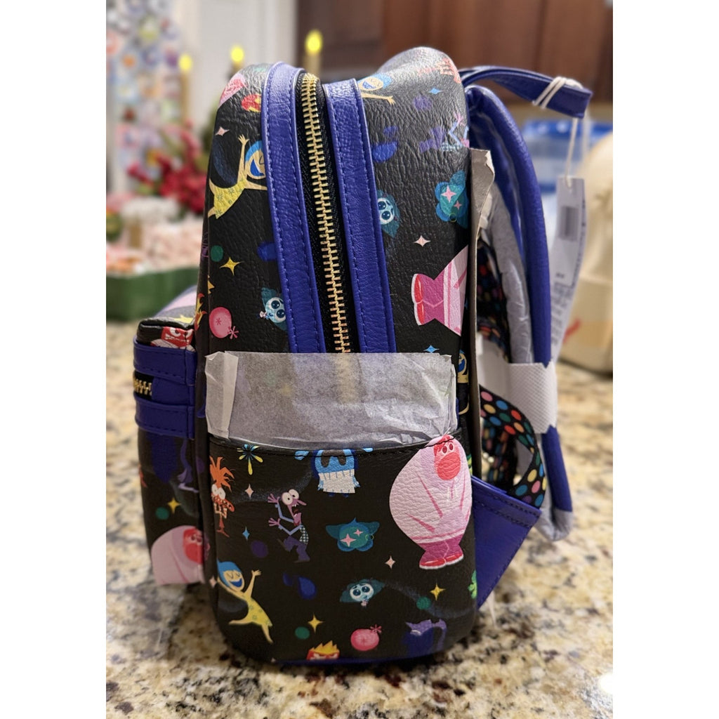 NWT Disney Parks x Loungefly 2025 Pixar Inside Out 2 Mini Backpack
