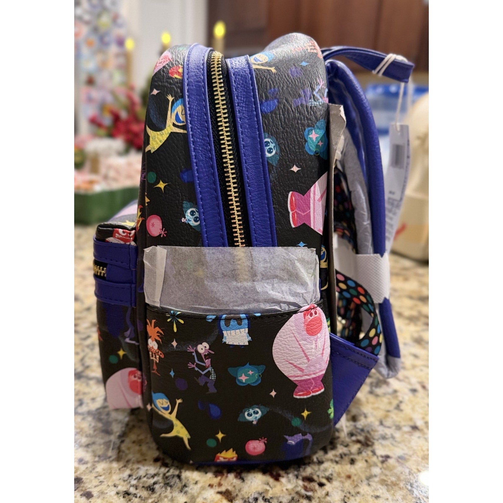NWT Disney Parks x Loungefly 2025 Pixar Inside Out 2 Mini Backpack