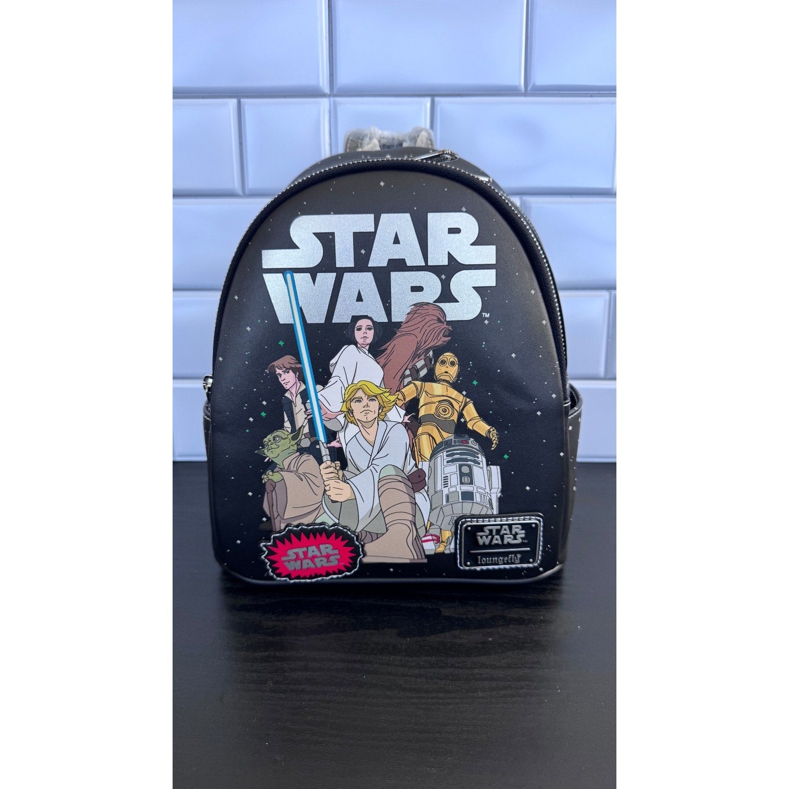 Loungefly 2024 Disney Parks Star Wars Celebrate the Saga Mini Backpack GITD NWT