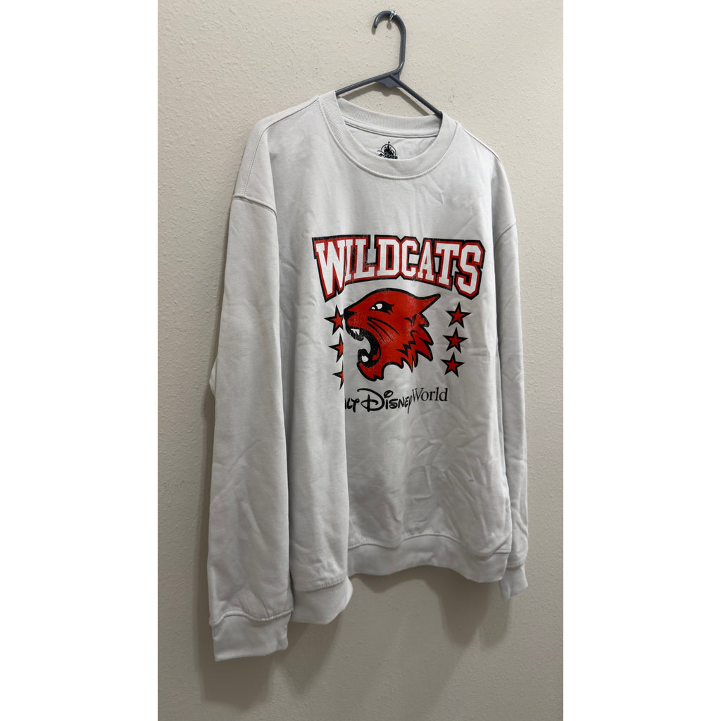 Disney Parks High School Musical Wildcats Crewneck Sweatshirt Large NWT