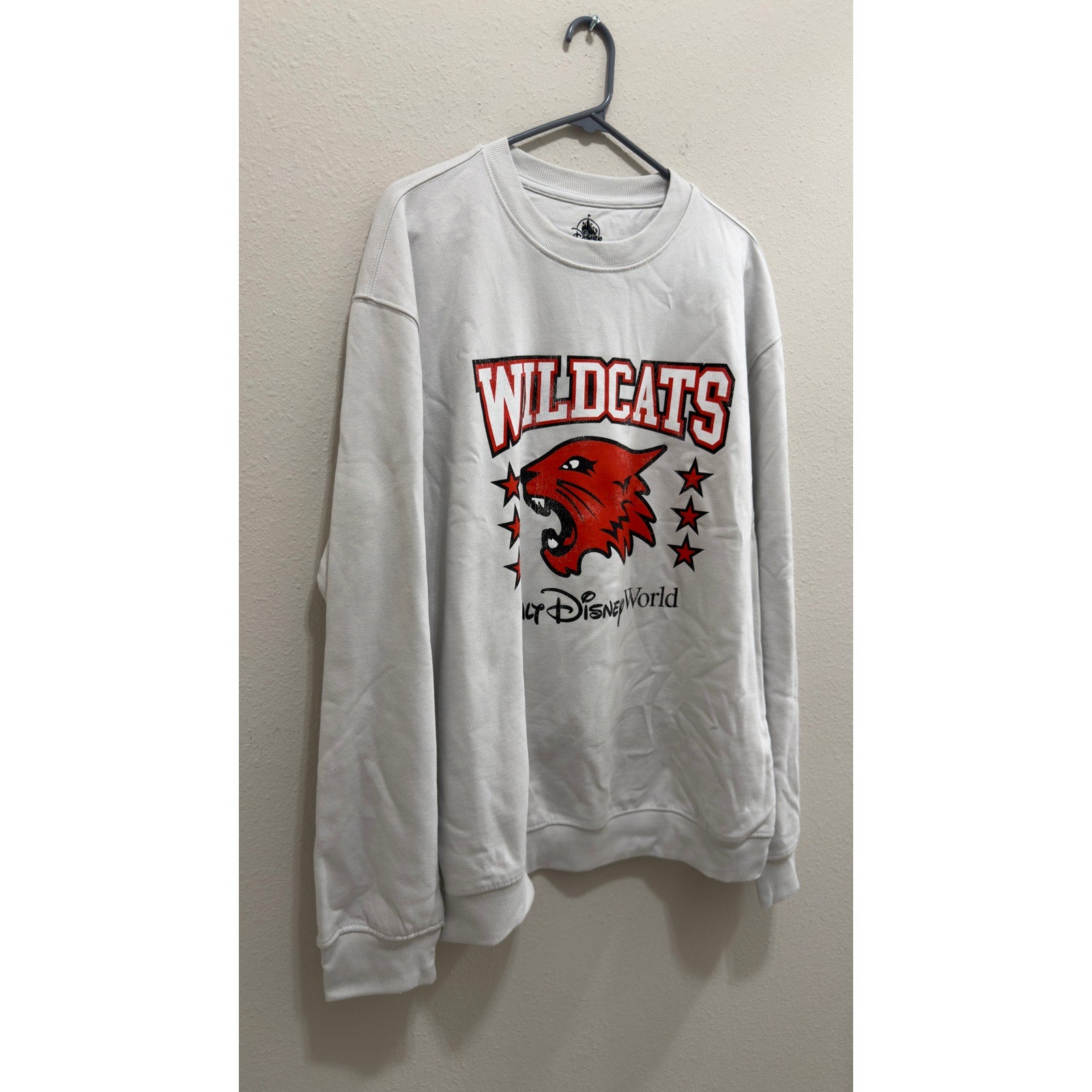 Disney Parks High School Musical Wildcats Crewneck Sweatshirt Large NWT