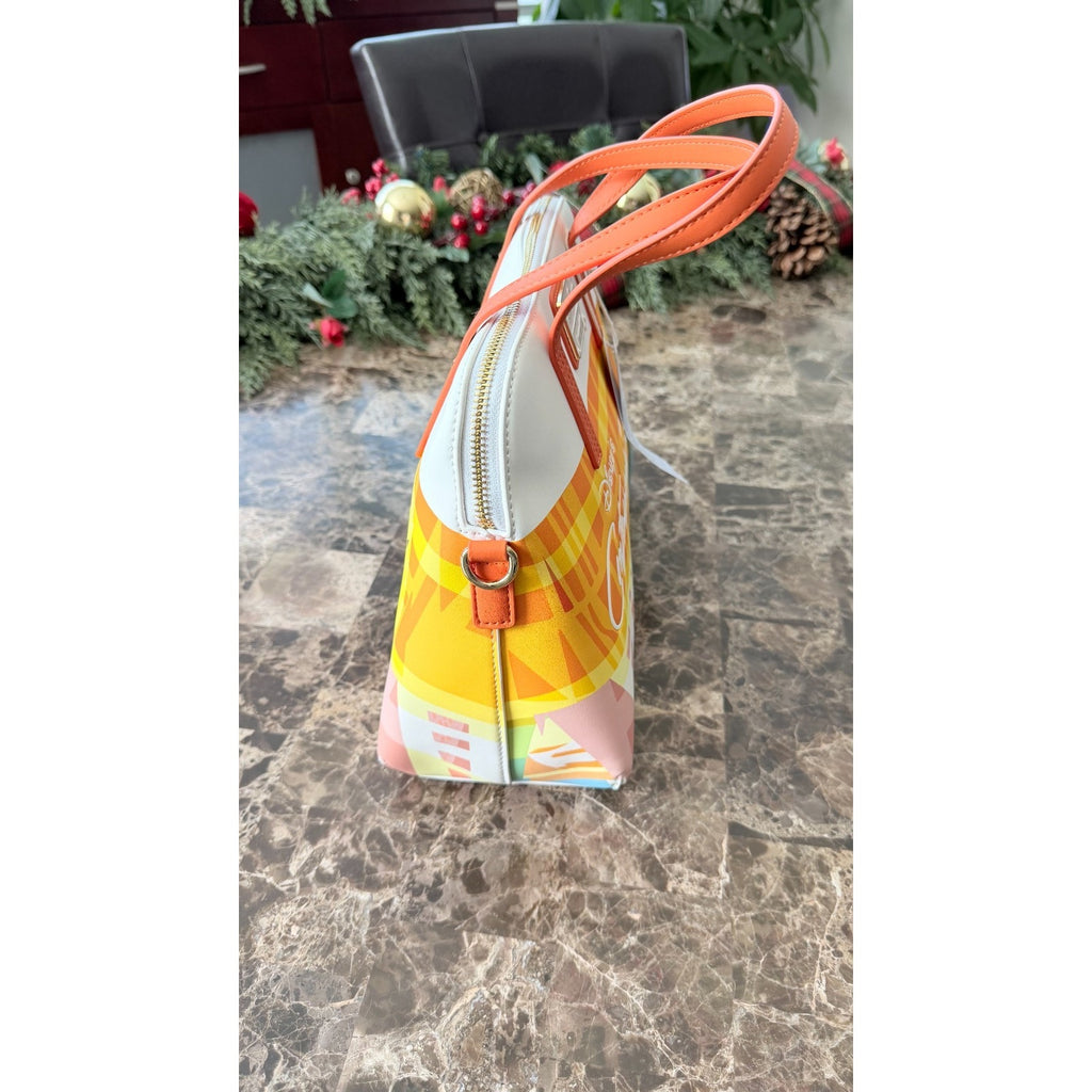 NEW Disney Contemporary Resort Loungefly Handbag - Mary Blair Monorail Design
