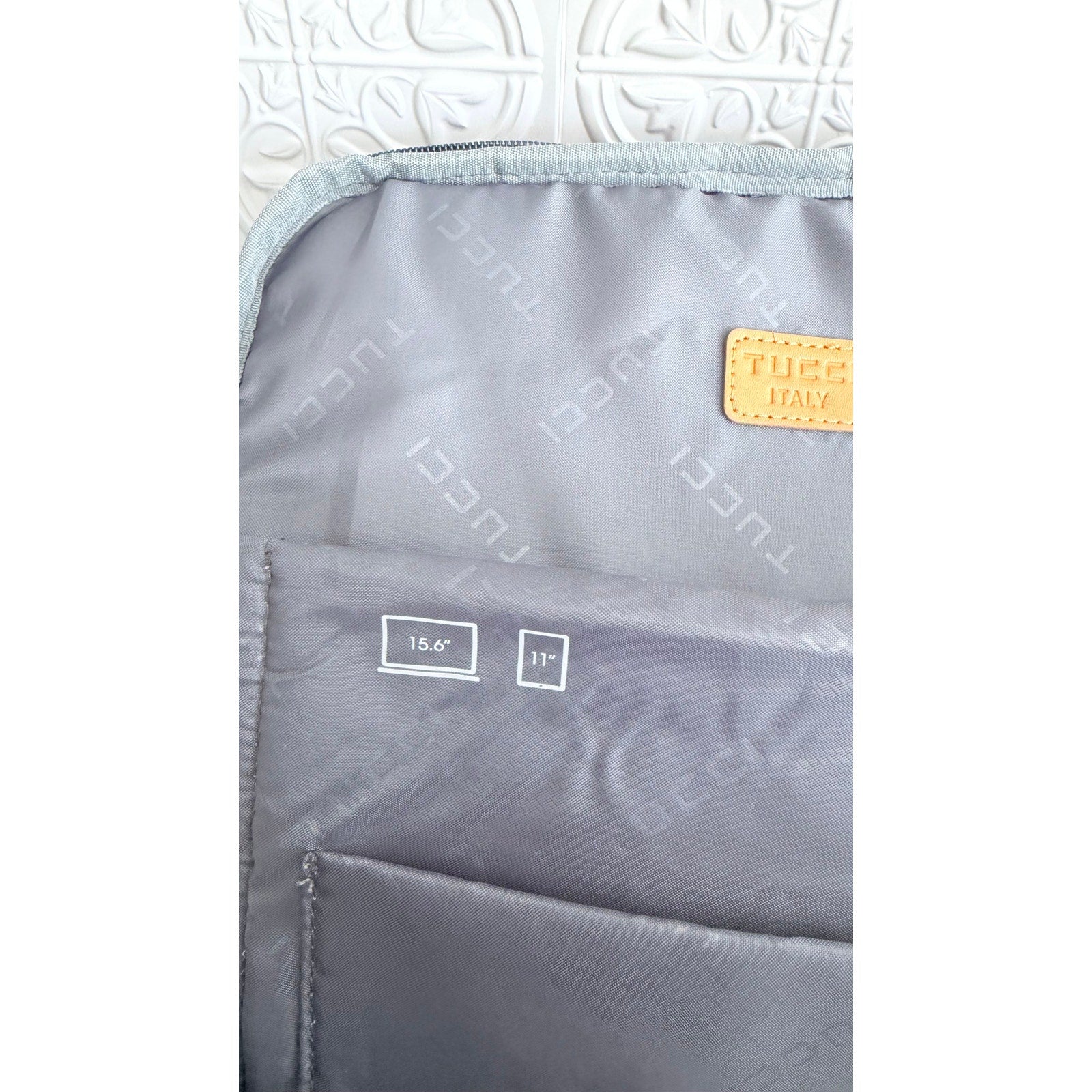 TUCCI Italy Track Master Backpack With Padded Straps NEW