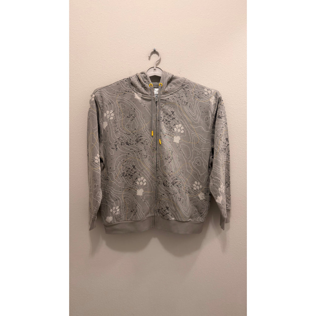 Disney Parks Pixar Up "Visit Paradise Falls" Zip-Up Hoodie Large NWT
