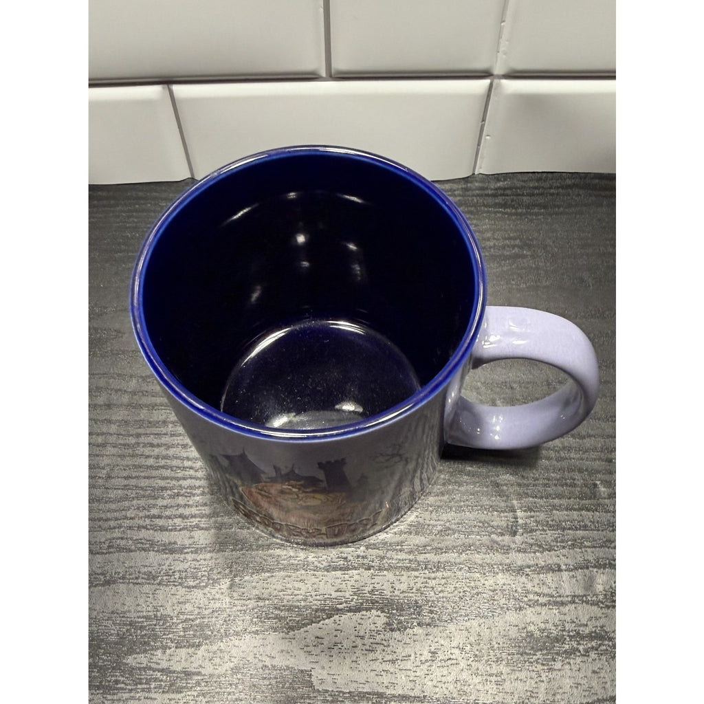 NEW Scooby-Doo House Silo Scoob Hug Glitter 20oz Ceramic Mug - Silver Buffalo