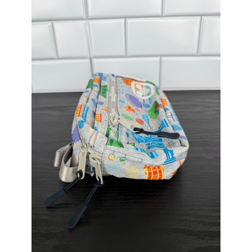 Disney Parks 2025 WDW 4-Park Icons Belt Bag NWT