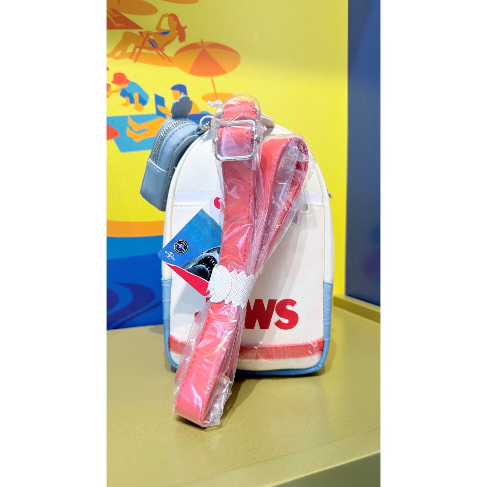 Loungefly x Universal Studios JAWS Crossbody Bag with Oxygen Coin Purse NWT