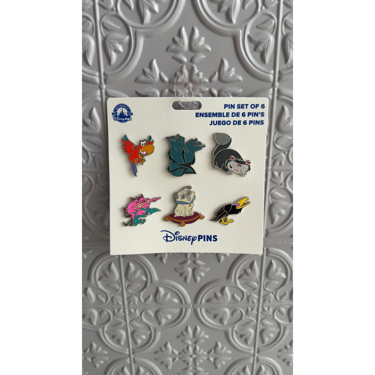 Disney Parks Villains Sidekicks 6 Pin Set NEW