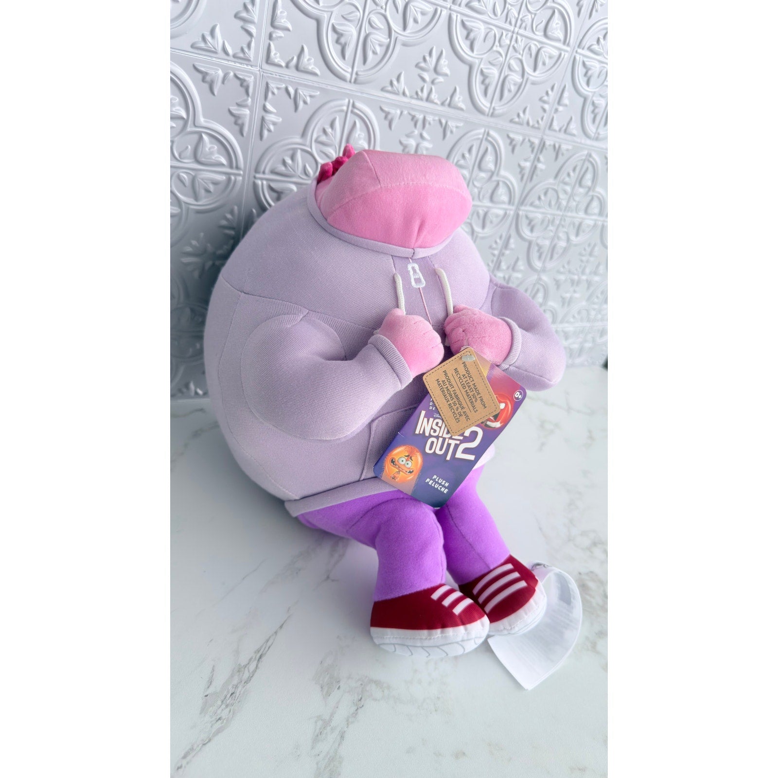 Disney Store Inside Out 2 Embarrassment Plush Doll 15" Stuffed Animal New