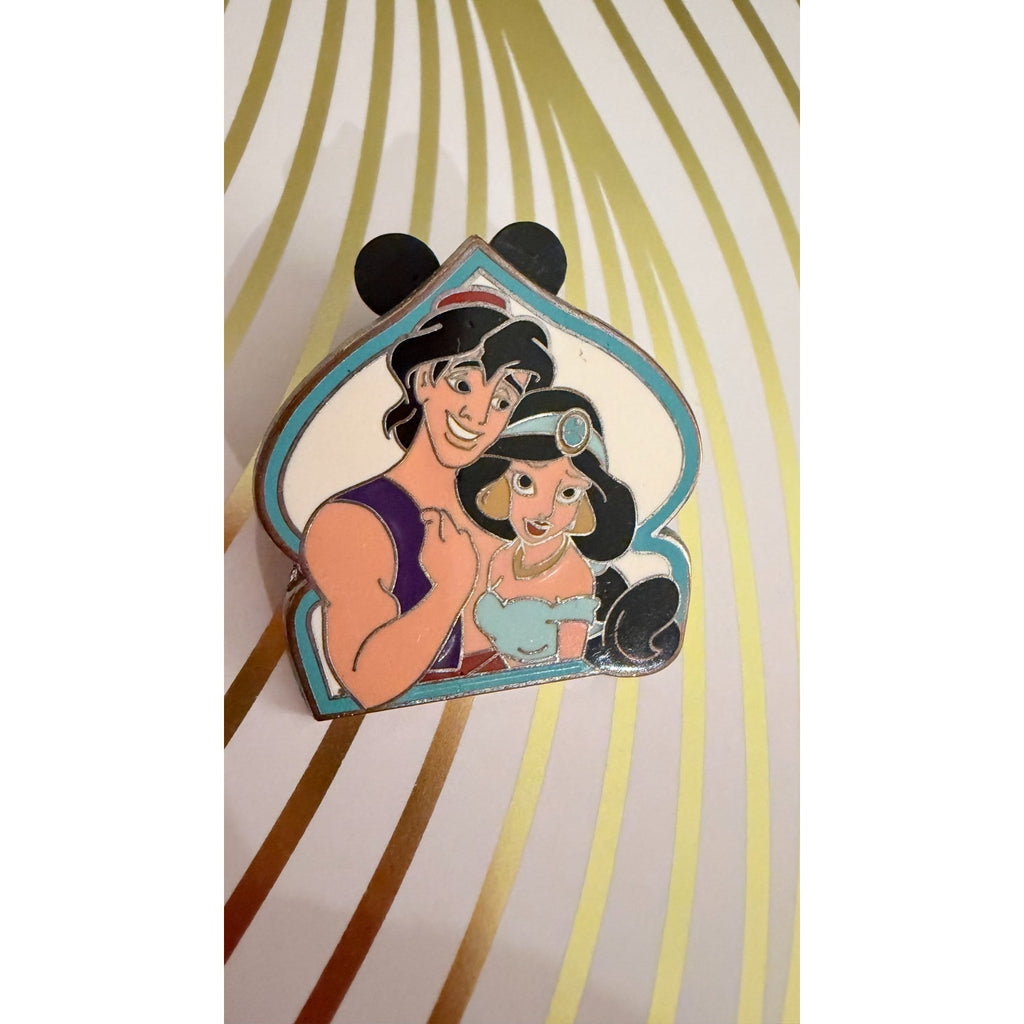 Disney Parks 2013 Aladdin & Jasmine Couple Mystery Pin