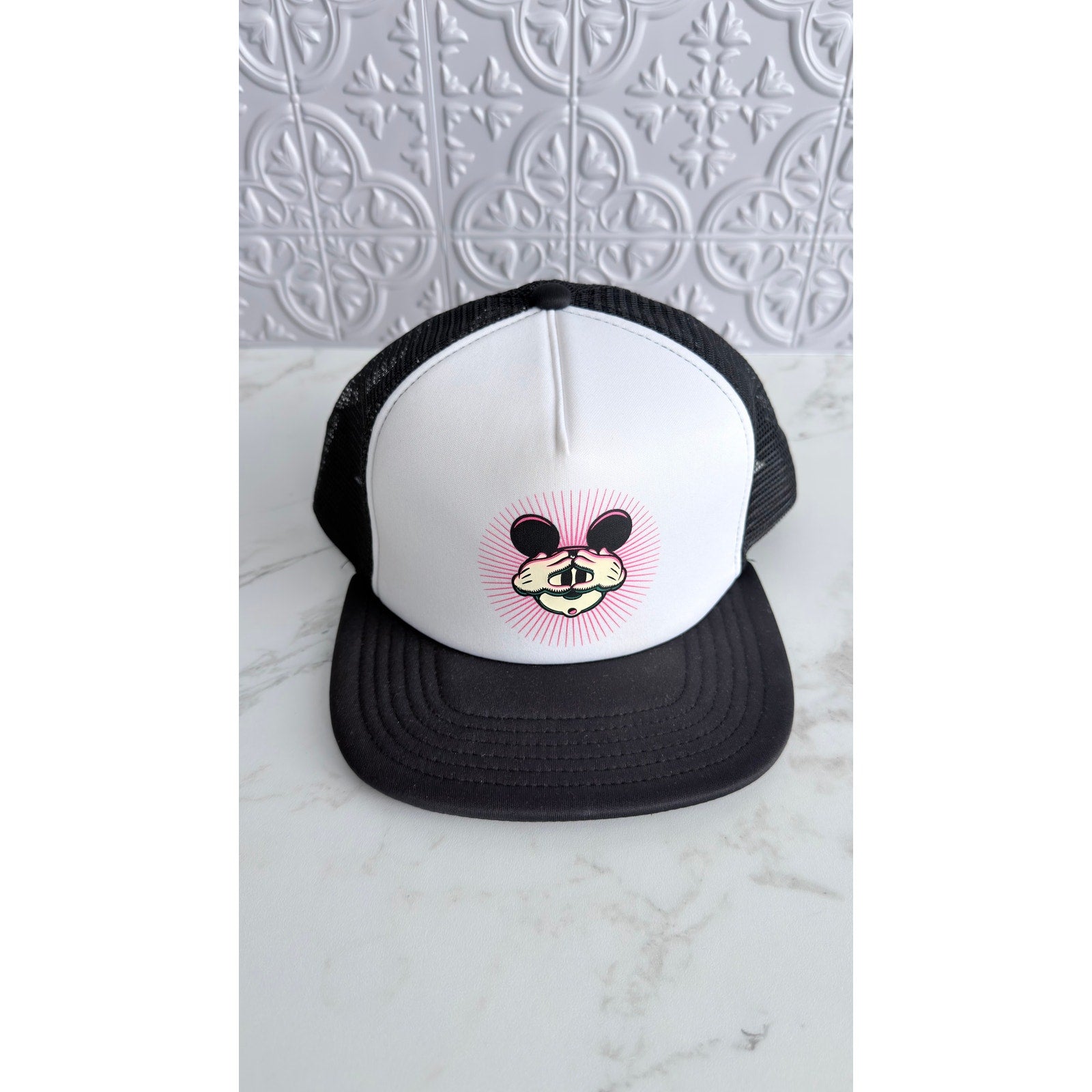 Disney Parks Halloween 2023 Mickey Up for a Scare? Glow Baseball Cap Hat NWT