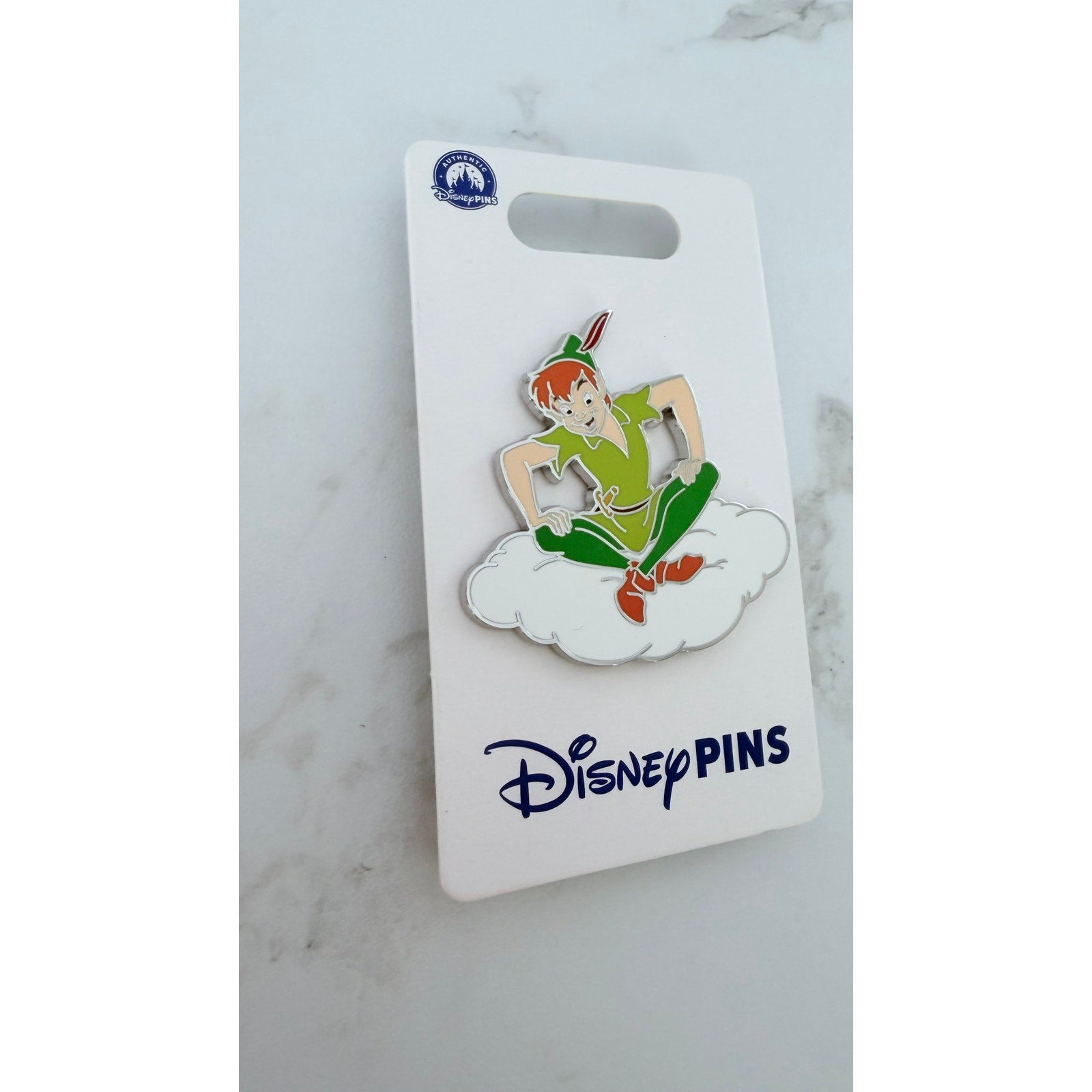 Disney Parks Peter Pan Sitting on a Cloud Open Edition Pin NEW