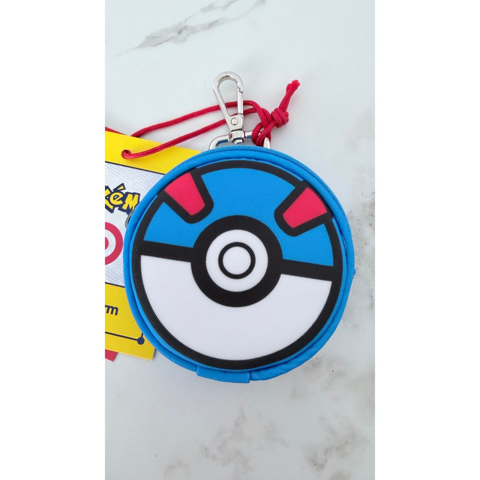 Pokémon x Target Great Ball Bag Charm NWT