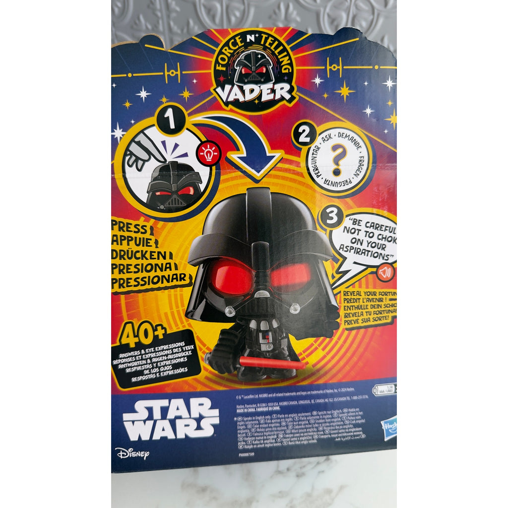 Star Wars Force N’ Telling Vader Electronic Figure Hasbro Disney NEW