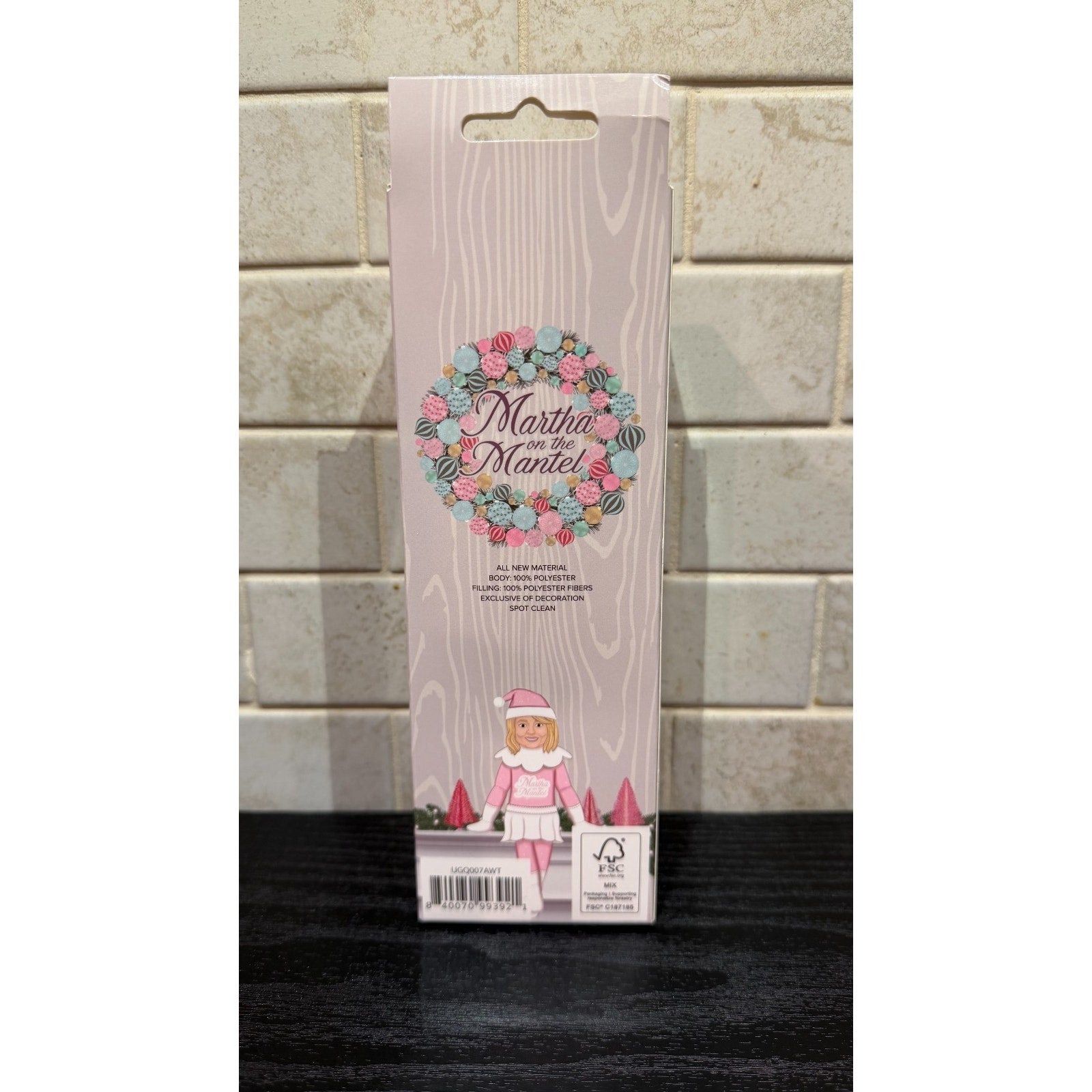 Martha Stewart "Martha on the Mantel" Mini Doll Ornament – NEW