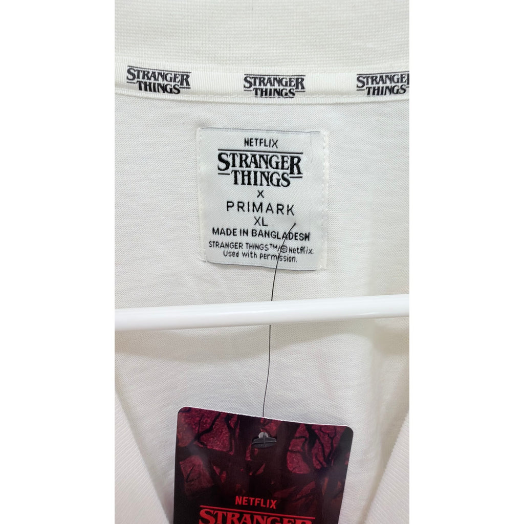 NWT Primark x Netflix Stranger Things WSQK Graphic Tee - XL