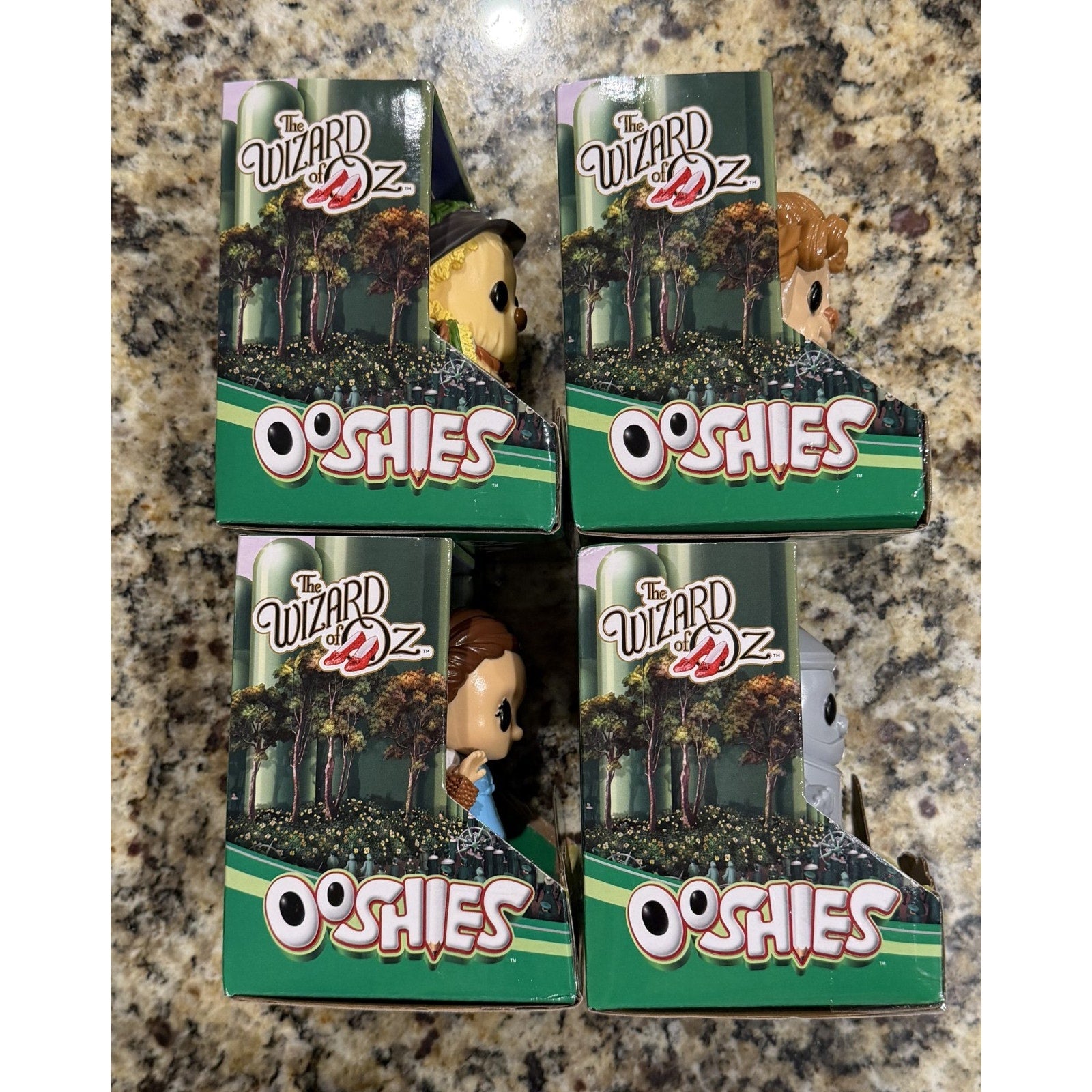 NEW The Wizard of Oz OOSHIES Collectable Figures (Set of 4)