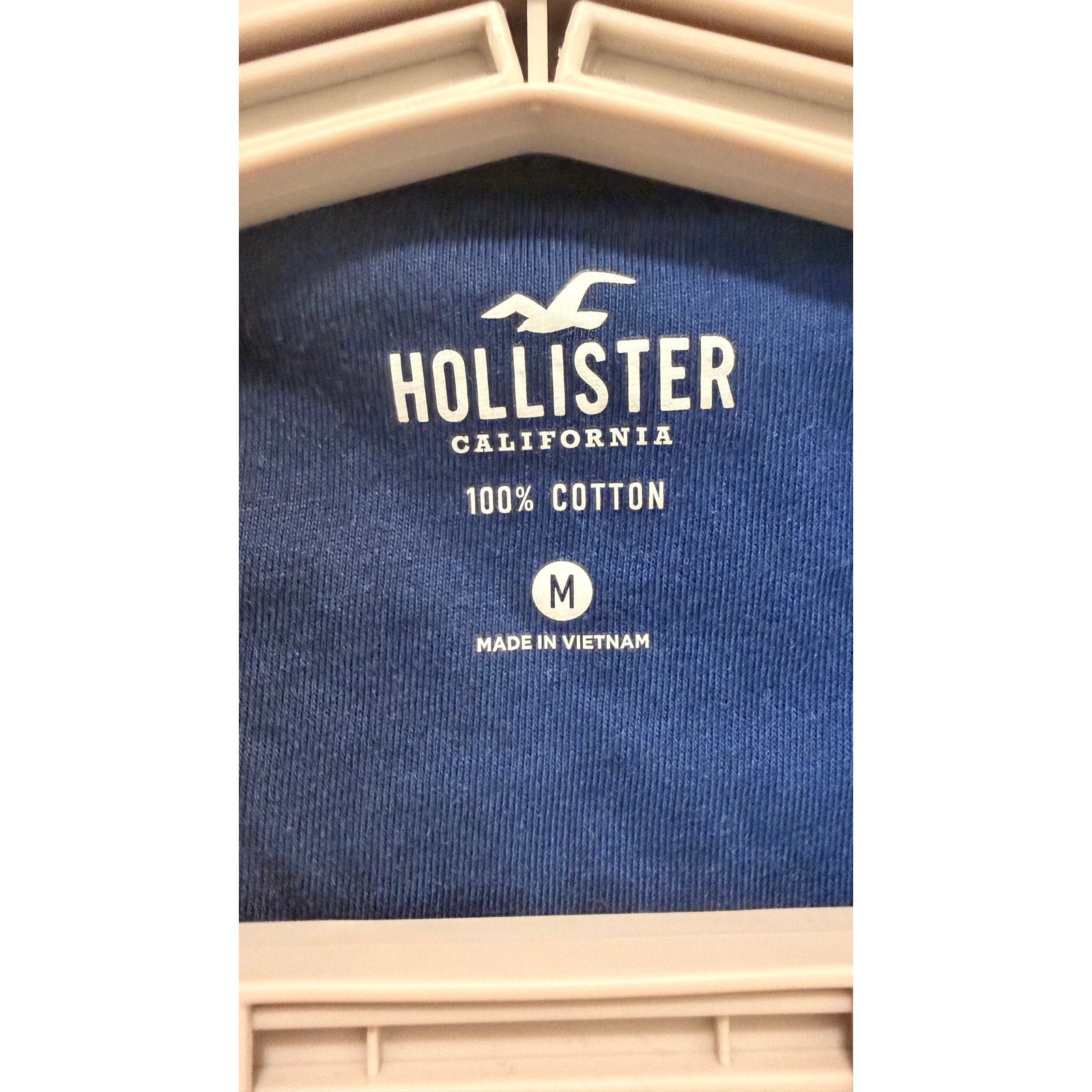 Hollister California Men's Ombre Long Sleeve T-Shirt Adult Medium NWT