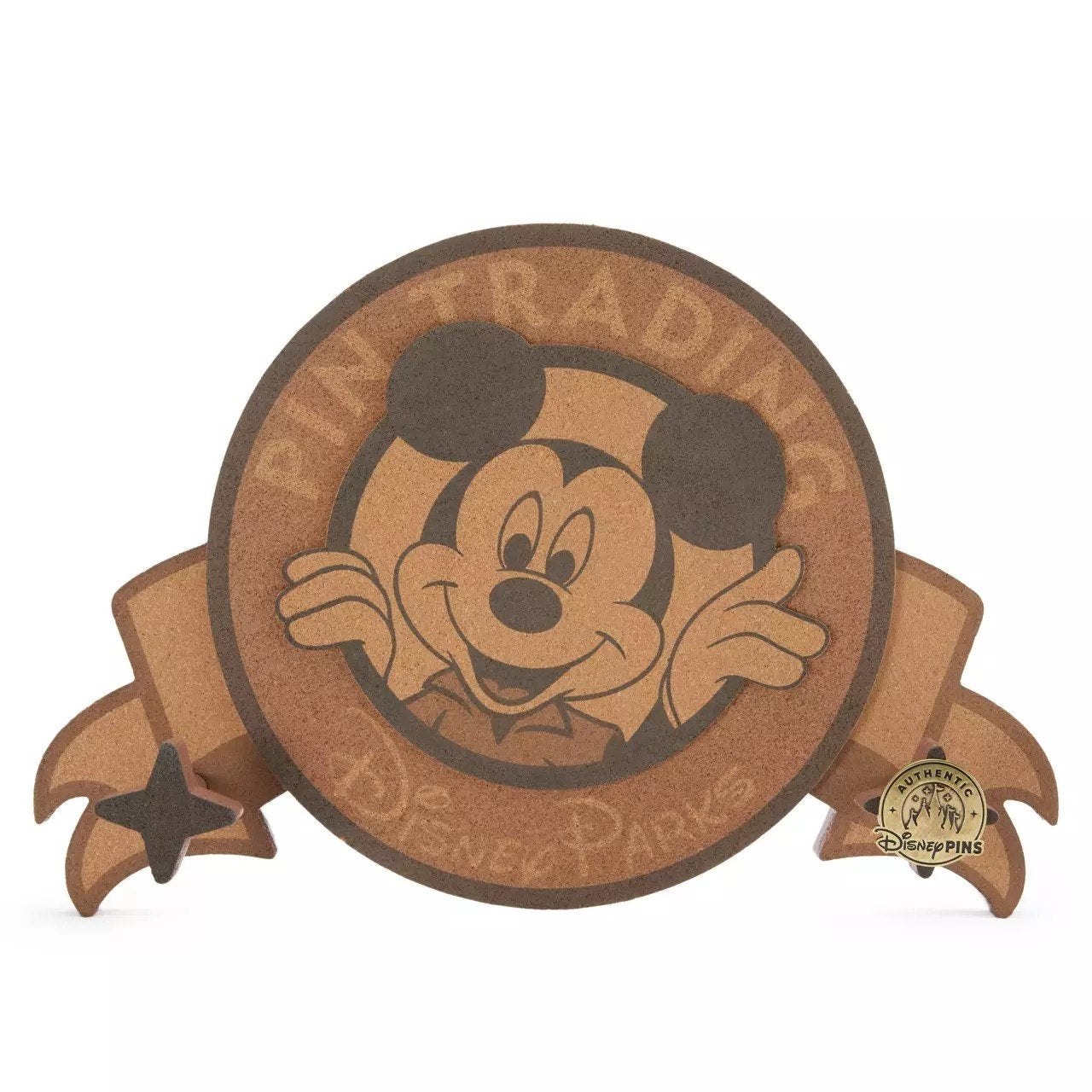 Disney Pin Trading 25th Anniversary Cork Pin Board Limited Release Pin NIB