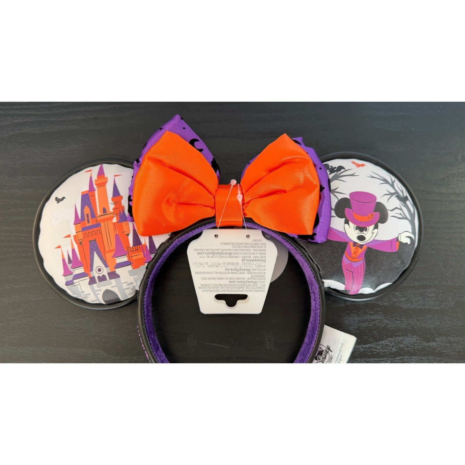 Disney Parks 2025 Mickey's Not-So-Scary Halloween Party Minnie Ears NEW