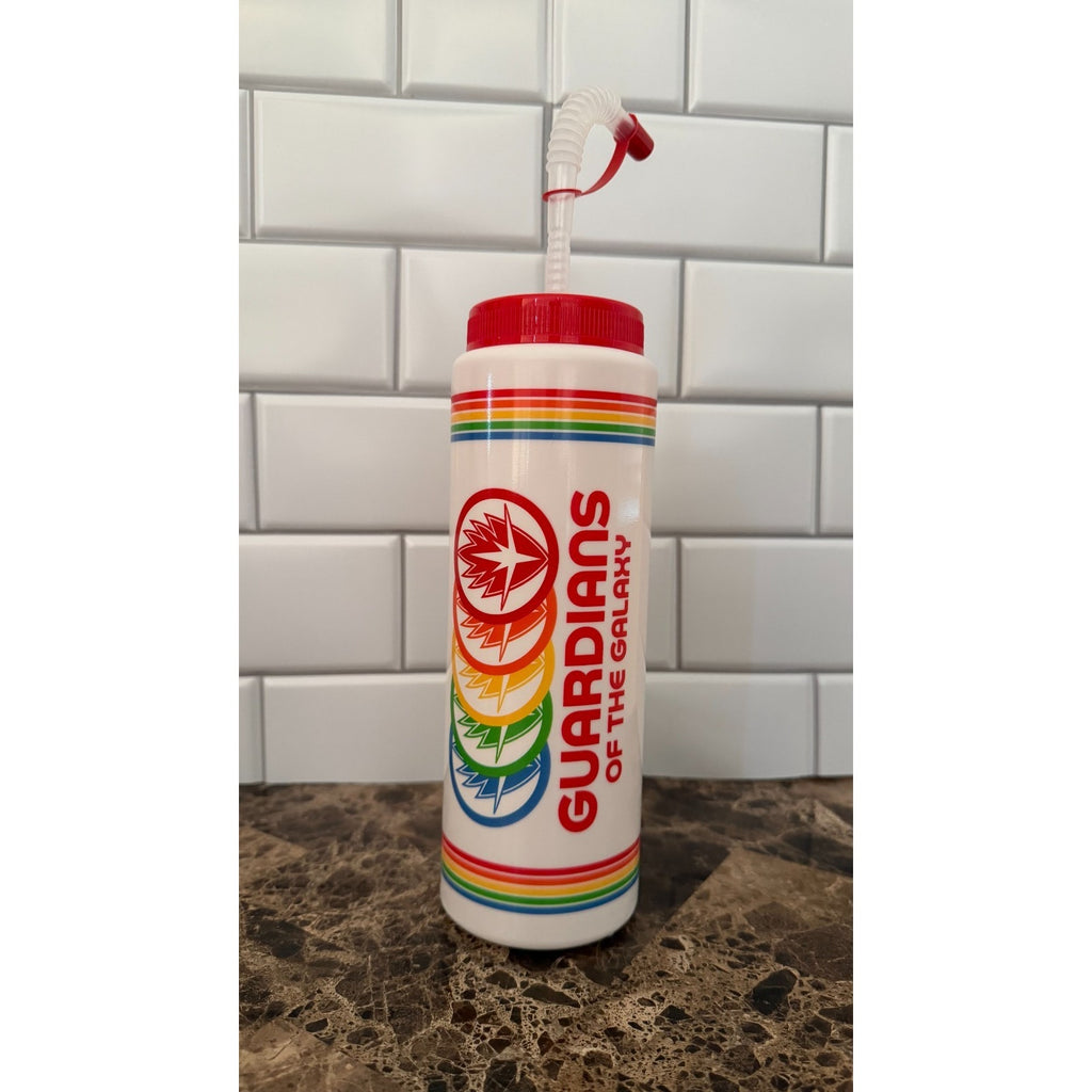 Disney Parks Marvel Guardians of the Galaxy 80s Retro Water Bottle - NEW