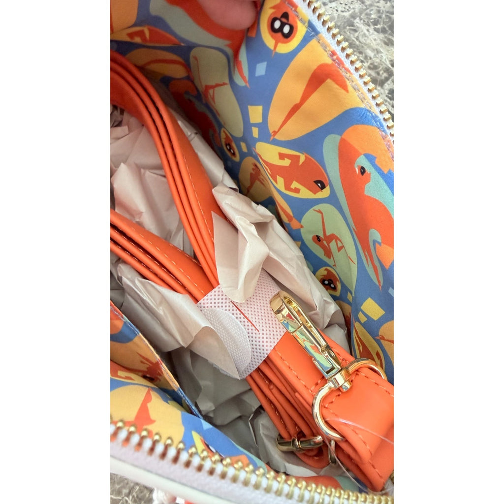 NEW Disney Contemporary Resort Loungefly Handbag - Mary Blair Monorail Design